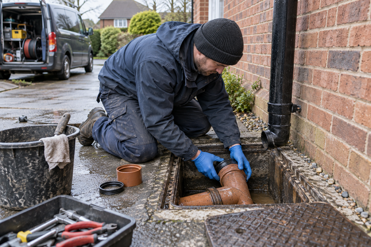 Emergency plumber video — burst pipe Slough